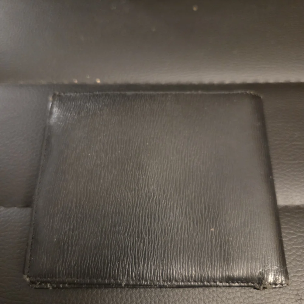 Black Leather Givenchy Gentleman Bifold Wallet